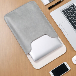 第九城V.NINE苹果笔记本air11.6英寸电脑包Macbook内胆包ipad平板保护套 VM8BV01995J 灰色