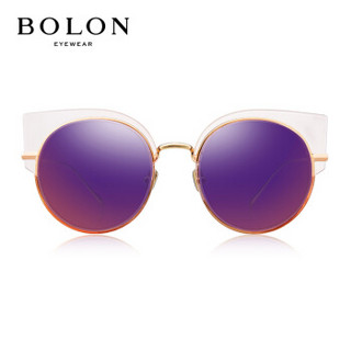 暴龙眼镜 BOLON BL6018B30 时尚经典墨镜  猫眼复古太阳镜
