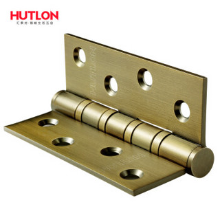汇泰龙(Hutlon) 4寸不锈钢开平合页门铰链 HTL-02010101 青古铜