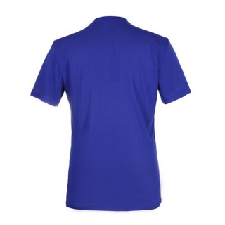 VERSACE 范思哲 奢侈品 春夏款 男士蓝色莫代尔圆领美杜莎头像短袖T恤 AUU12035 AV00192 A124