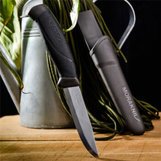 商品莫拉morakniv 户外刀野营装备防身高硬度小直刀 守护者 烟灰色