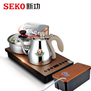 新功（SEKO）智能自动感应茶渣桶 大容量污水排水箱 10L容量