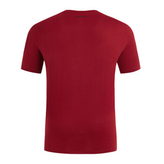 ARMANI EXCHANGE阿玛尼奢侈品男士短袖针织T恤衫3ZZTFD-ZJH4Z WINE-1403 L