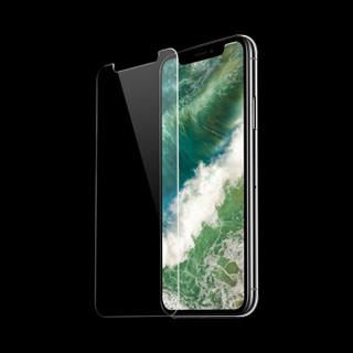 品胜（PISEN）苹果X钢化膜 防爆玻璃贴膜iphoneX手机钢化膜弧边防指纹 前膜