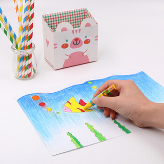 韩国东亚（DONG-A）小黄鸡36色油画棒 儿童美术绘画蜡笔 涂鸦填色蜡笔 纸盒装YCOP-36