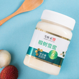 等蜂来 东北黑蜂椴树蜂蜜 自然成熟雪蜜结晶蜜500g