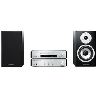 雅马哈（Yamaha）MCR-N770 音响 音箱 迷你音响 CD机 HIFI组合套装 2.1声道 蓝牙音响 wifi 配BP401音箱