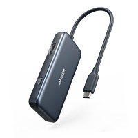 ANKER 安克 A8336 USB-C Hub  四合一拓展坞（60W PD、HDMI、USB-A*2）