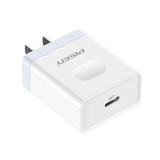 品胜（PISEN）苹果PD充电器18W Type-C快充头USB-C充电头 适用于iphoneXS MAX/8/8Plus/华为MacBook