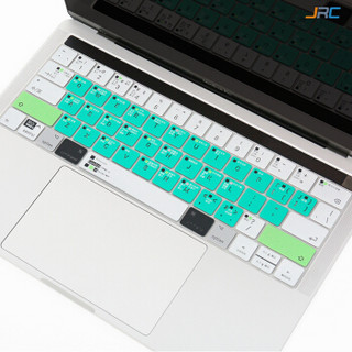 JRC MacBook苹果老款Air13.3(A1369/A1466)笔记本透光键盘膜 Retina13/15英寸硅胶功能保护膜 鸟蛋绿