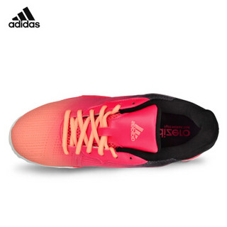 adidas 阿迪达斯 BELLE系列 羽毛球鞋运动鞋女款 透气止滑耐穿减少摩擦AF4882 红黑 39码/6.0