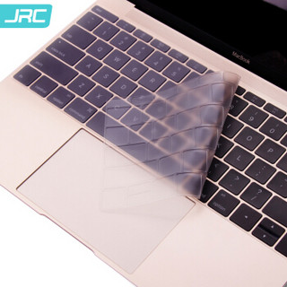 JRC Mac苹果笔记本Retina12英寸电脑macbook键盘膜A1534保护膜 全透明超薄TPU键盘膜