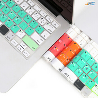 JRC MacBook苹果Mac12(A1534)笔记本透光键盘膜 新Pro 13无Touch Bar(A1708)硅胶功能保护膜 鸟蛋绿