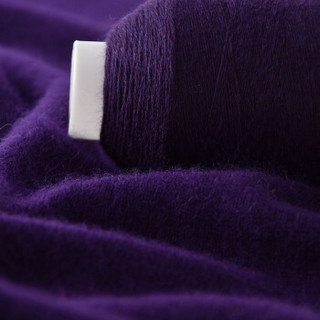 牧心 羊绒线 毛线 24/2中细线 手编机织均可 婴儿宝宝毛线 围巾线Z01 紫罗兰