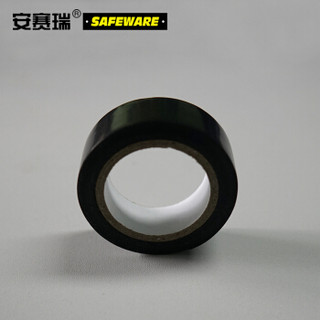 安赛瑞 39906 电工绝缘胶带（10卷装）18mm*10m 电气绝缘胶带 黑色电工绝缘胶布 PVC电工胶布