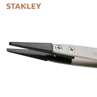 史丹利（Stanley）多功能专业镊子 宽头防静电镊子130mm 94-522-23