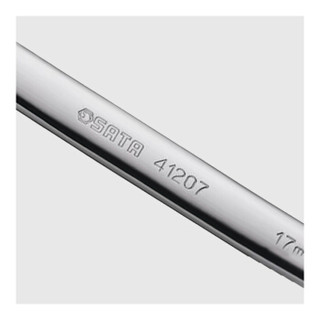世达 SATA 41205 全抛光双开口扳手 两用扳手 双头呆扳手 12*14mm