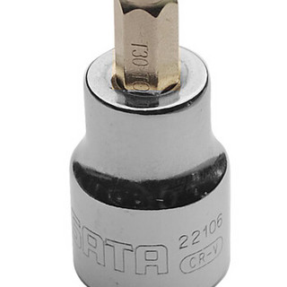 世达（SATA） 10mm系列花形旋具套筒 T-40 22107 现货