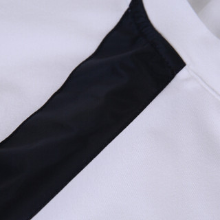 PRADA 普拉达 男士白色V领短袖T恤 SJM994 710 F0944 XS码