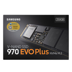 SAMSUNG 三星 970 EVO Plus 250GB NVMe M.2 SSD固态硬盘（MZ-V7S250B）