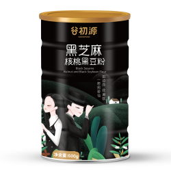 谷初源 多配方黑芝麻黑豆粉 512g