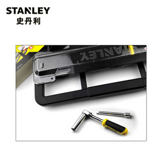 史丹利（STANLEY）60件6.3MM系列公制套筒钻石盒组套 STMT74175-8C-23