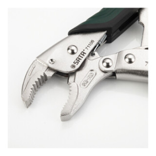 【sata/世达71106钳子】世达 sata 71106 圆口带刃快速释放大力钳7寸