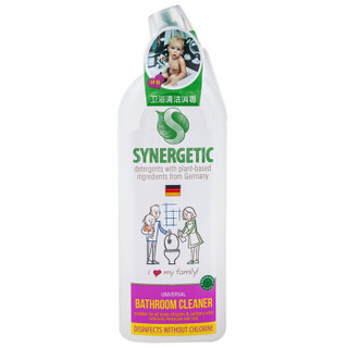 森力佳 多重优惠 森力佳 synergetic进口卫浴清洁剂 德国技术 1L