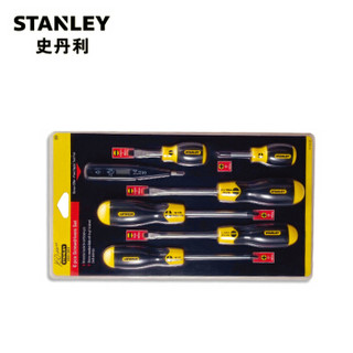 史丹利（Stanley）6件套胶柄螺丝批(附测电笔) 92-002-23