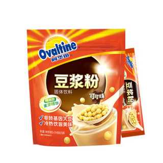 阿华田(Ovaltine)可可味豆浆风味营养早餐豆浆粉非转基因大豆随身包360g(30g*12包)