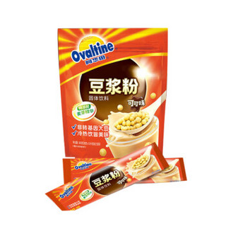 阿华田(Ovaltine)可可味豆浆风味营养早餐豆浆粉非转基因大豆随身包360g(30g*12包)