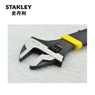 史丹利（Stanley）双色柄铬钒钢活动扳手 6″ 90-947-23（付款后3-5天发货）