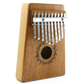 演奏家桃花芯全单拇指琴10音初学者手指琴卡林巴乐器便携式kalimba