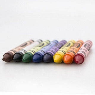 绘儿乐（Crayola）美国进口 8色大蜡笔400支装 教学用品大份量装 学生美术用品 绘画工具 52-8038