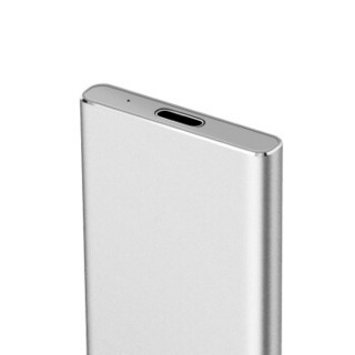 金胜（kingshare） 960G TYPE-C USB3.0 移动硬盘 固态（PSSD)S8 银色