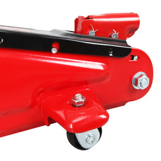 BIG RED红色卧式液压千斤顶2吨 汽车工具小车轿车面包车用换胎工具增高款2T（塑盒）
