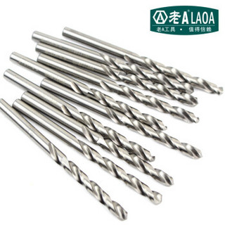 老A（LAOA）M2高速钢全磨制麻花钻头不锈钢钻头7.5mm  LA166075