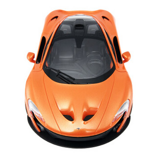 星辉(Rastar) 遥控车 电动遥控迈凯伦P1 1:14遥控开门充电遥控车模型 75160 橙色