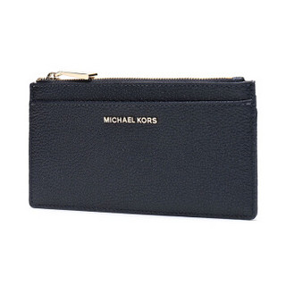MICHAEL KORS 迈克·科尔斯 MONEY PIECES系列 MK女包 皮革卡包卡夹 32S8GF6D7L ADMIRAL深蓝色