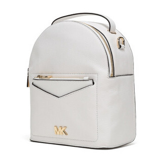 MICHAEL KORS 迈克·科尔斯 JESSA系列 白色牛皮小号女士双肩包 30T8GEVB5L OPTIC WHITE