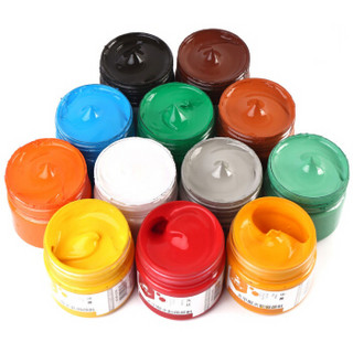博格利诺（BOGELINUO）水粉颜料 100ml学生儿童初学者适用 水粉画颜料美术用品 148-G100-11深红