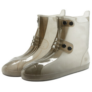 南极人（Nanjiren）雨鞋套男女通用雨天防水鞋套茶色(40-41)29CM     19A039
