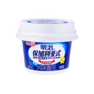meiji 明治 保加利亚式酸奶酸牛奶 凝固型100g*4