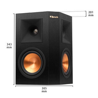 杰士（Klipsch）RP-280F+RP-440C+RP-250S+R-12SW  音响 音箱 高保真5.1家庭影院套装（黑色）