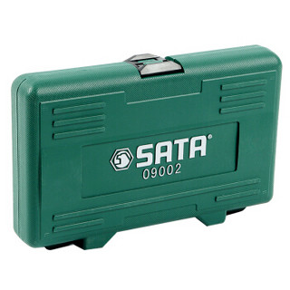 世达（SATA）09002 38件6.3mm系列套筒组套汽修机修套装 棘轮扳手组套