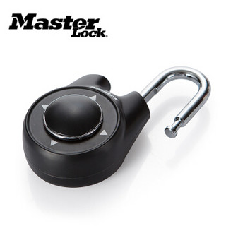 玛斯特（Master Lock）方向密码锁健身房储物柜挂锁1500ID 黑色