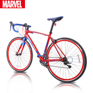 漫威 Marvel 蜘蛛侠高速自行车 SHIMANO套件 超轻铝合金车身 公路车 山地车 健康出行