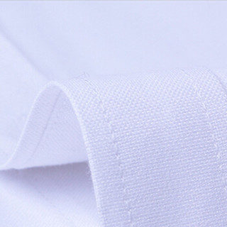 俞兆林（YUZHAOLIN）短袖衬衫 男士商务休闲简约立领短袖衬衣2301白色2XL