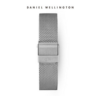 Daniel Wellington DanielWellington）DW原装表带14mm钢带银色按扣女款DW00200140（适用于32mm表盘系列）