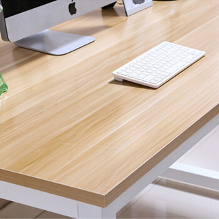 ZHONGWEI 中伟 钢木电脑桌台式简易书桌现代简约办公桌140